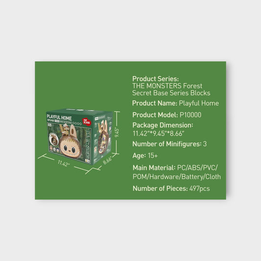 Popmart Labubu Blocks