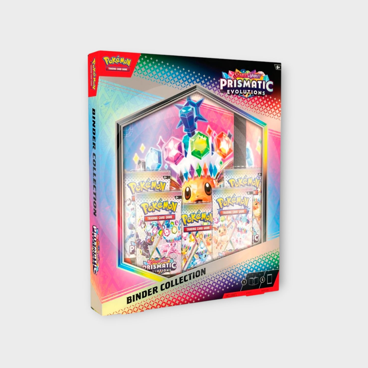 Pokemon Prismatic Evolutions Binder
