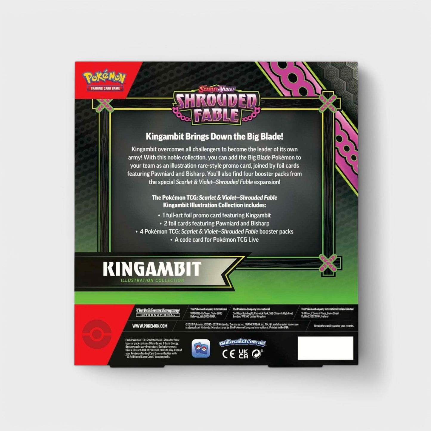 Pokemon Kingambit Illustration Collection