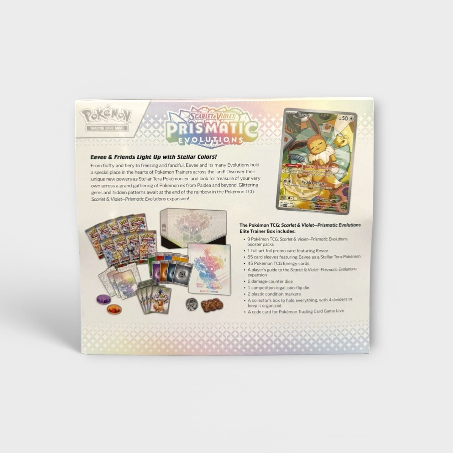 Pokemon Prismatic Evolutions ETB