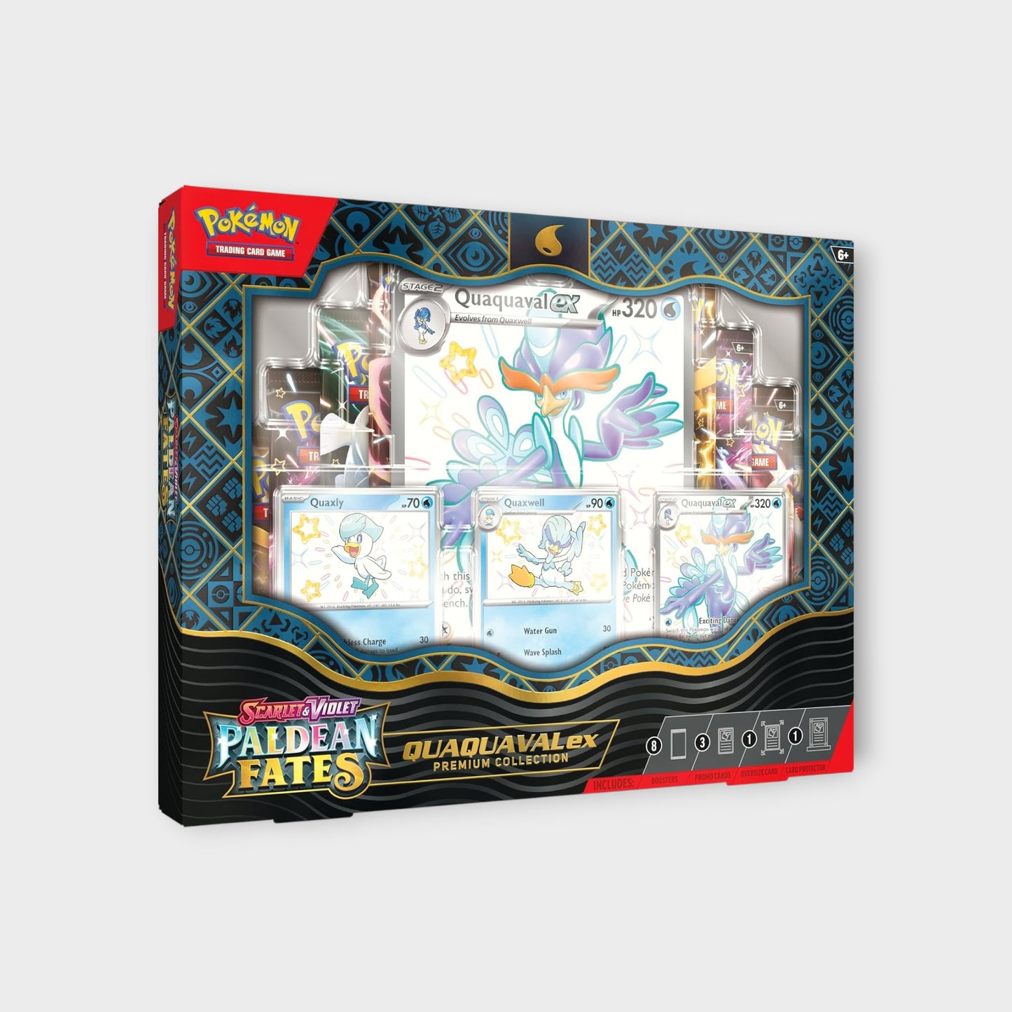 Pokemon Paldean Fates Quaquaval Collection