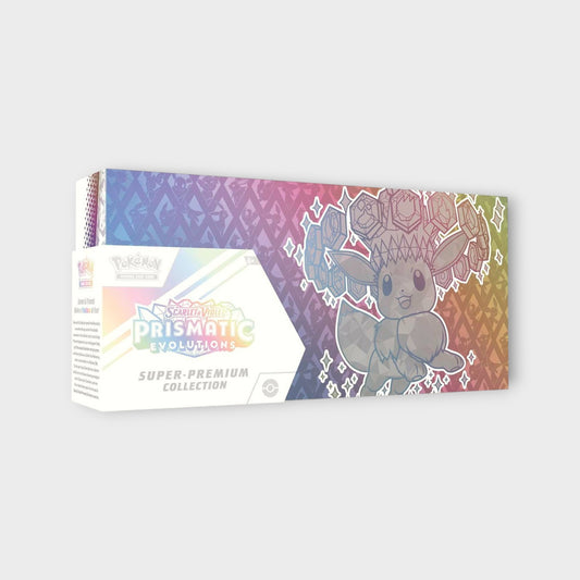 Pokemon Prismatic Evolutions Super Premium Collection INGLES