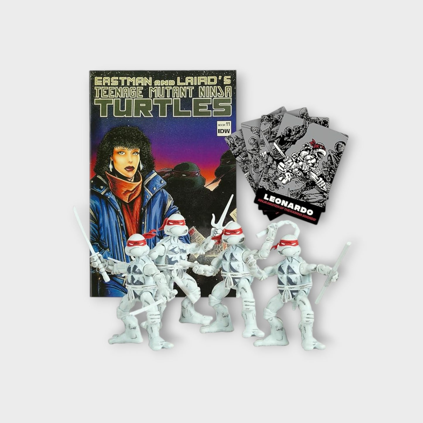 Set 4 Tortugas Ninja + Poster