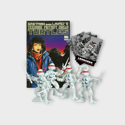 Set 4 Tortugas Ninja + Poster