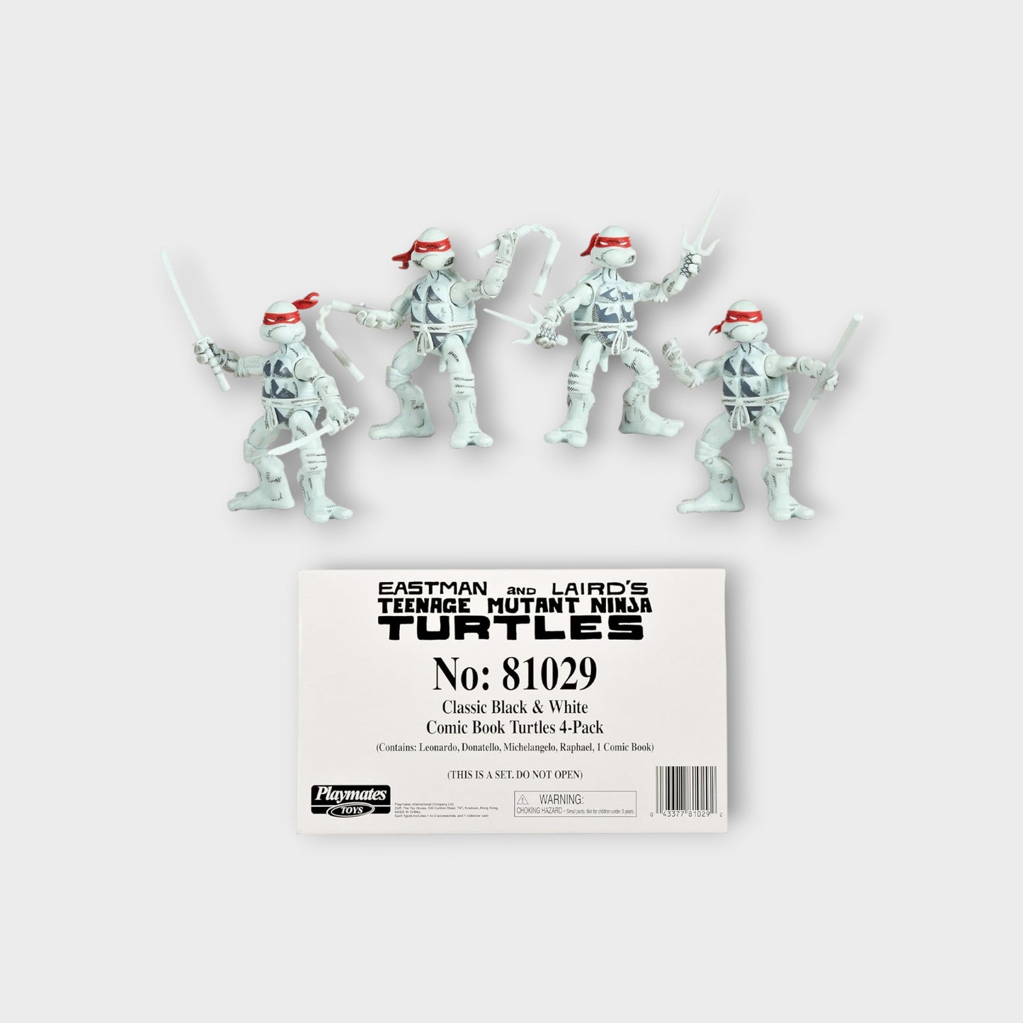 Set 4 Tortugas Ninja + Poster